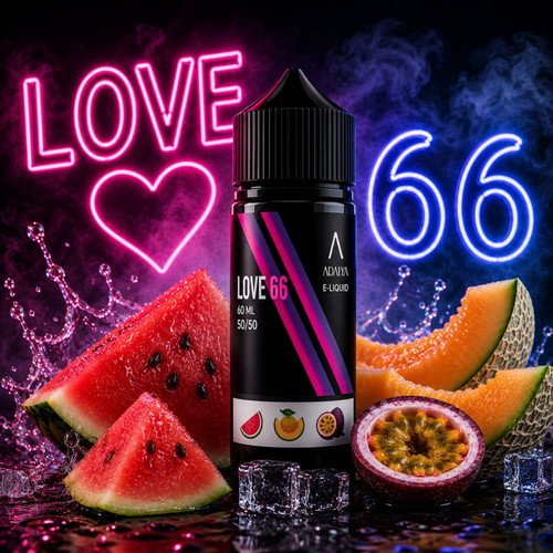 Love 66 60ml e-liquid by Adalya new