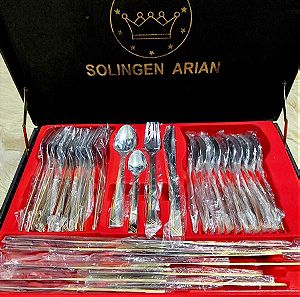 Solingen Arian βαλίτσα με είδη σερβιρίσματος / μαχαιροπήρουνα