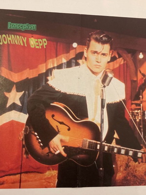 Johnny Depp - NKOTB Insert Poster from Katerina Magazine In good condition Price 5 Euro