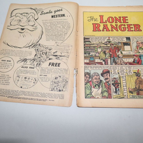 Lone Ranger #31 comic used, legendary golden age western series 1951