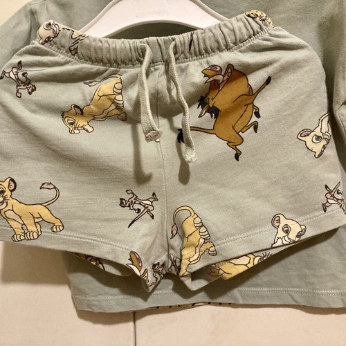 Lion King H&M pajamas set like new, boy 12-18 months