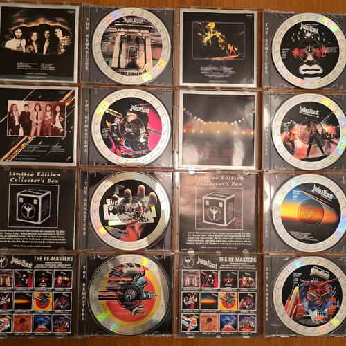 Judas Priest The Remasters 12 CD set near mint, metal