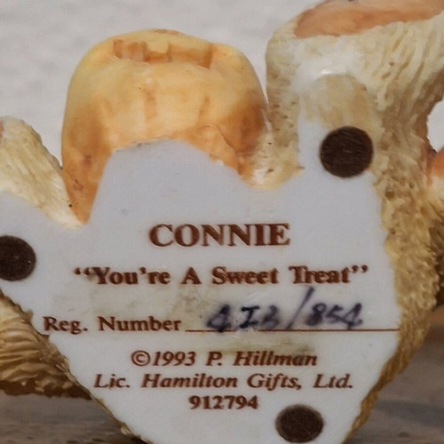 Cherished Teddies Connie Halloween Edition 1993 figure like new