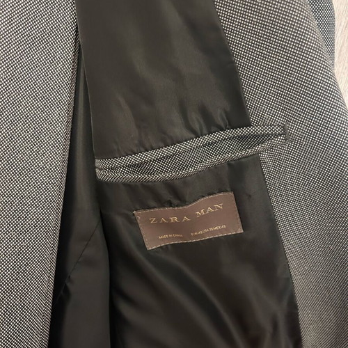 Zara men's grey suit like new, size EUR 46