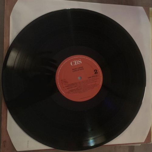 Isaac Hayes Love Attack vinyl used, R&B Soul