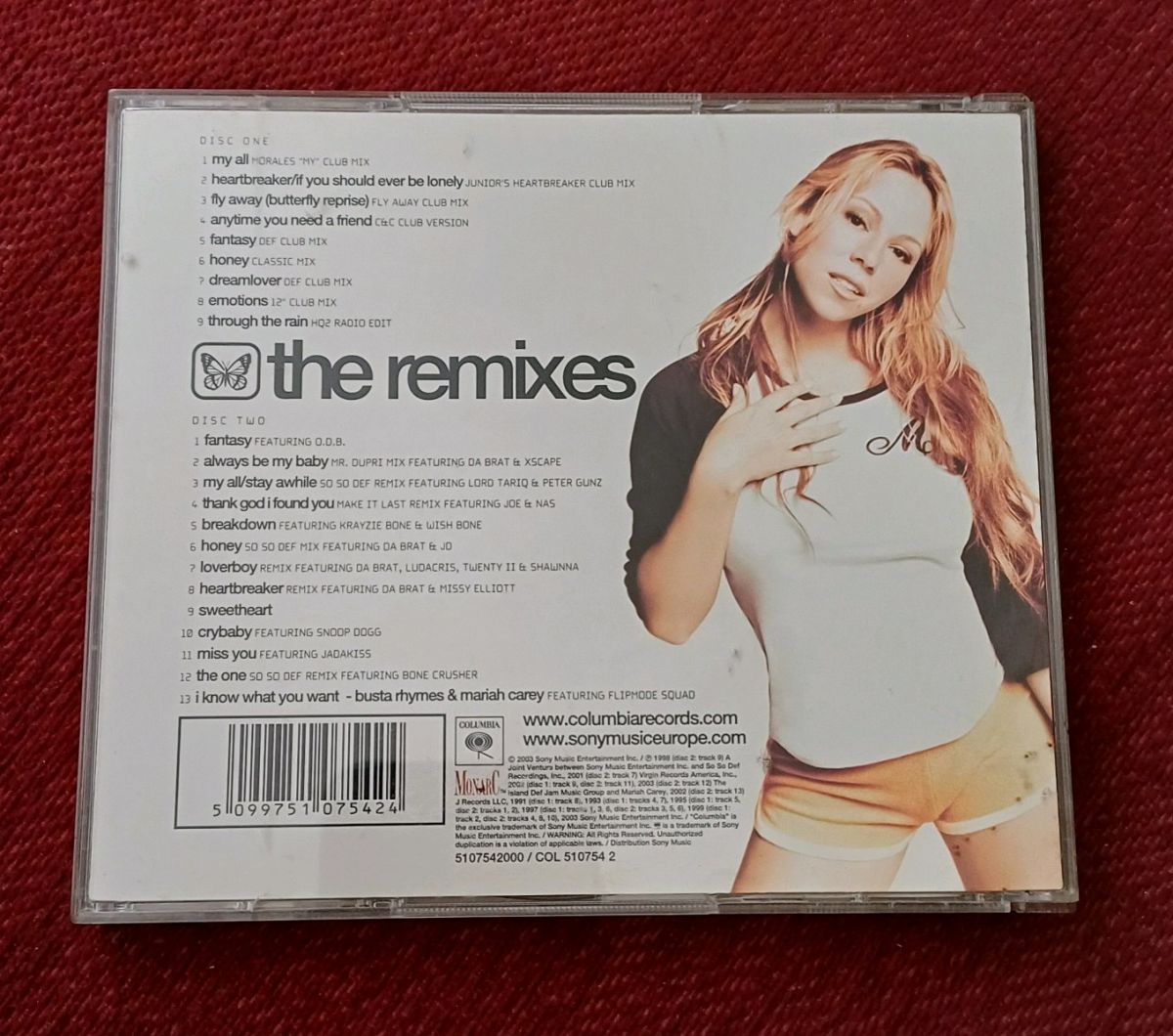 Mariah Carey The Remixes 2 CD new, pop - € 10,00 - Vendora.cy