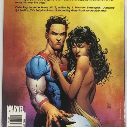 Supreme Power Vol.2 Powers & Principalities comic book like new, Marvel