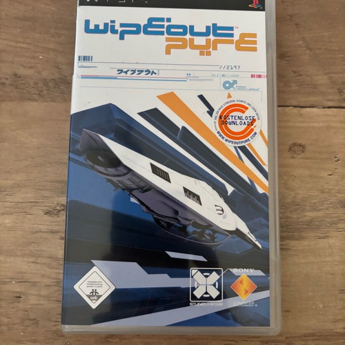 Wipeout Pure PlayStation PSP used complete