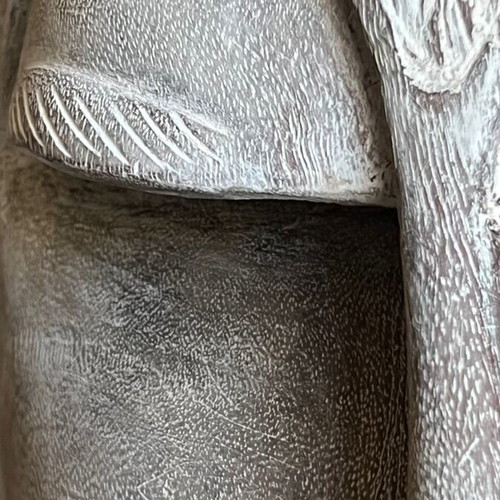 Handmade woodcarved mask used from Africa 75x26