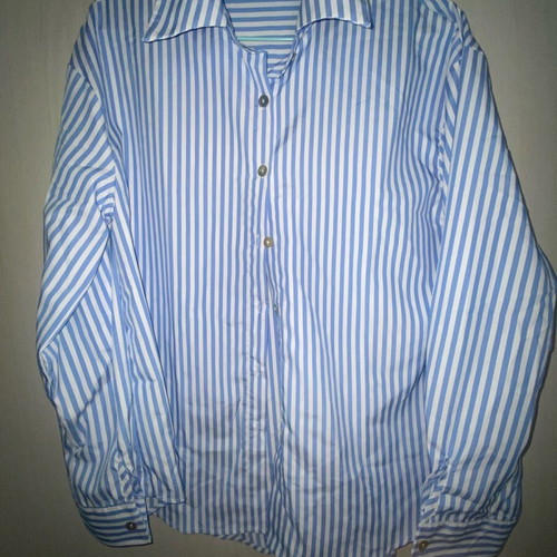 Shein women's shirt like new, size M, white and turquoise