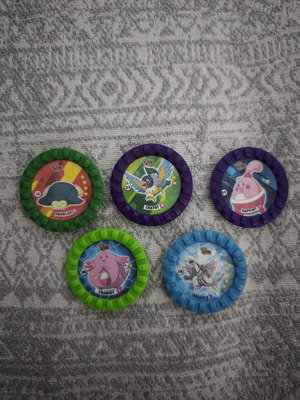 Pokemon Roks tokens set