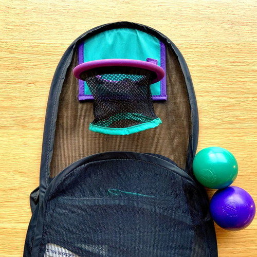 Playhut Sharper Image fold-up portable desktop basketball used