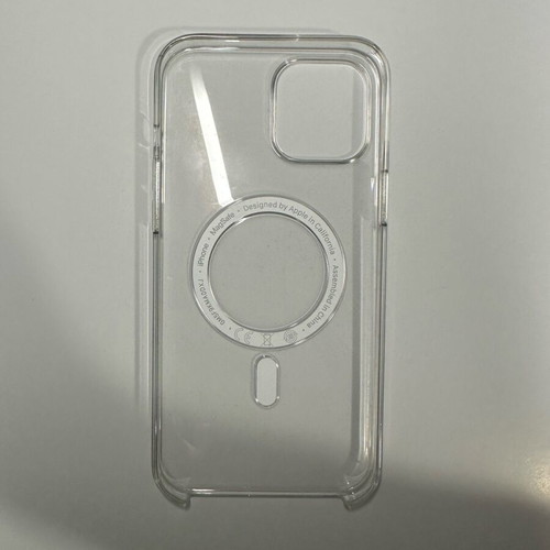 Apple official case for 12 Pro Max with MagSafe clear like new