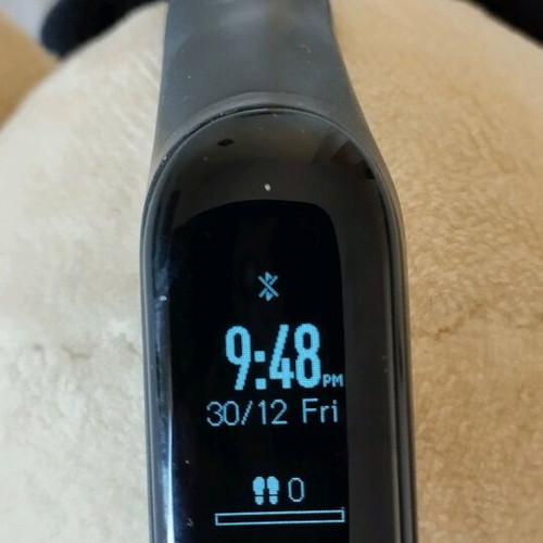Smart watch wrist used like new, black