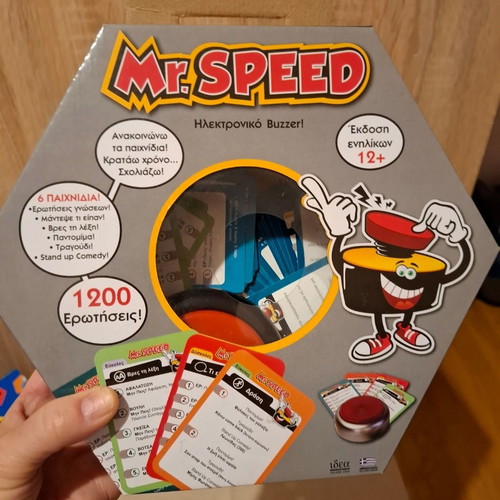 Mr. Speed board game new