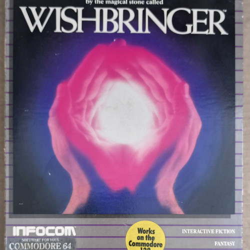 Wishbringer (Infocom) (Commodore Disk) like new, complete in box
