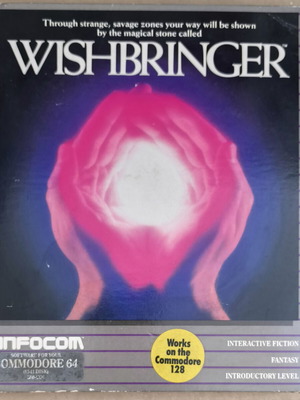 Wishbringer (Infocom) (Commodore Disk) like new, complete in box