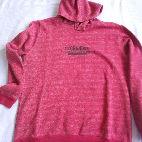 Trax kids hoodie like new, burgundy, size 14 years/164 cm