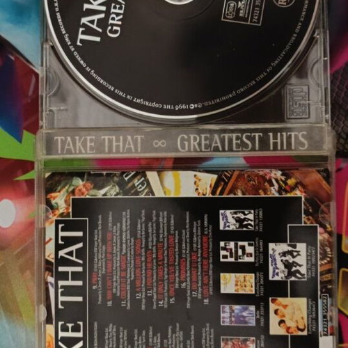Take That Greatest Hits CD, 18 songs