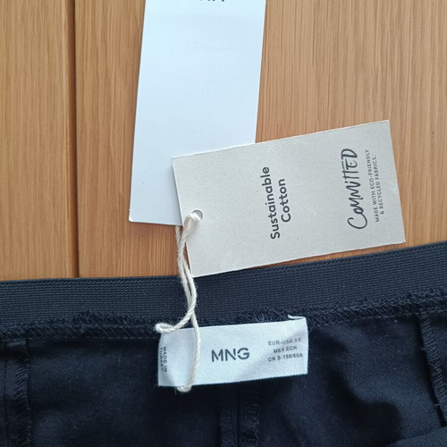 Mango women's pants new, black, size XS
