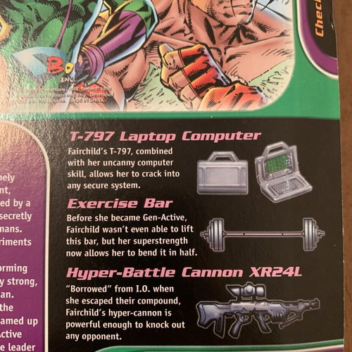 Gen 13 Fairchild figure Another Universe exclusive new