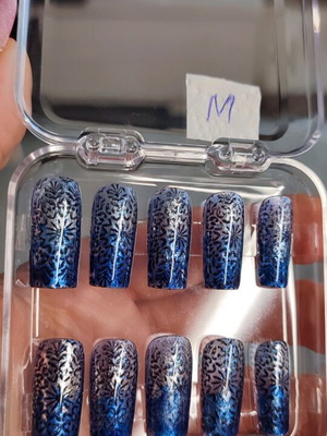 Press On Nails νύχια χειροποίητα, καινούργια, νούμερο M