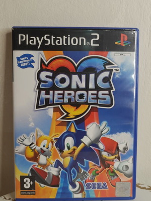Sonic Heroes παιχνίδι PlayStation 2 σαν καινούργιο, δράση περιπέτεια