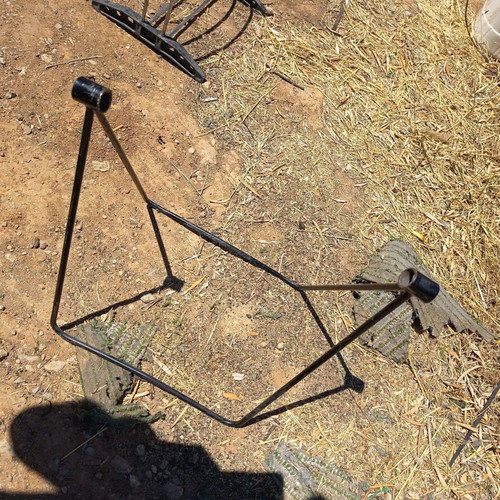 Bicycle stands set of 4, heavy nickel and standard types