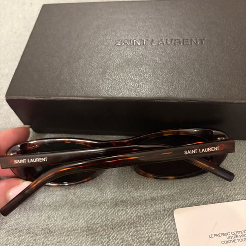 Saint Laurent SL 557 Shade 002 sunglasses new, brown