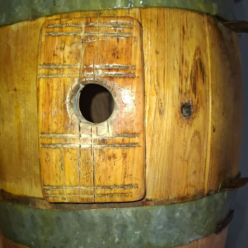 Museum Wooden Voutsaki used with triple hole system and breather 1930-1945