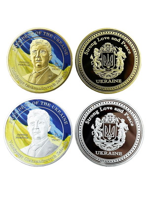 Volodymyr Zelenskyy Ukraine Commemorative Coin new