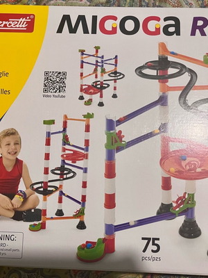 Quercetti Migoga Marble Run Vortis construction toy like new for kids 5+