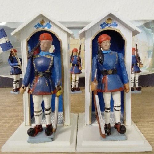 Athina Evzones Macedonomachoi figures used, original box set