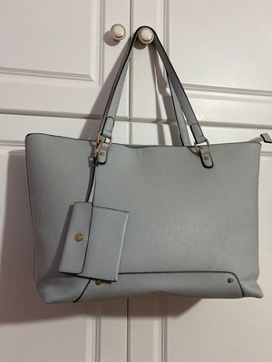 Τσάντα ώμου accessorize μεταχειρισμένη, baby blue