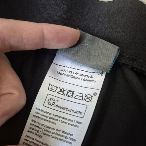 Jako sports shorts black size 164 cm like new for 13-14 years
