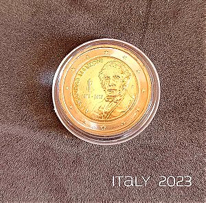 Νόμισμα 2 Ευρώ - Ιταλία 2023 - 150 χρόνια από τον θάνατο του Alessandro Manzoni (UNC)