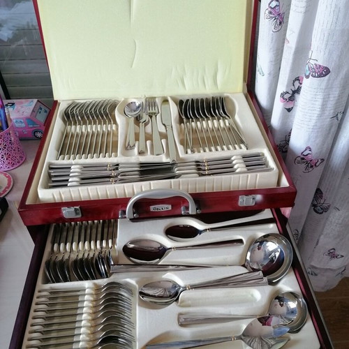 Okus cutlery set 72 pieces stainless steel new