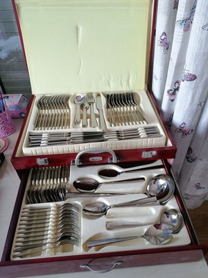 Okus cutlery set 72 pieces stainless steel new