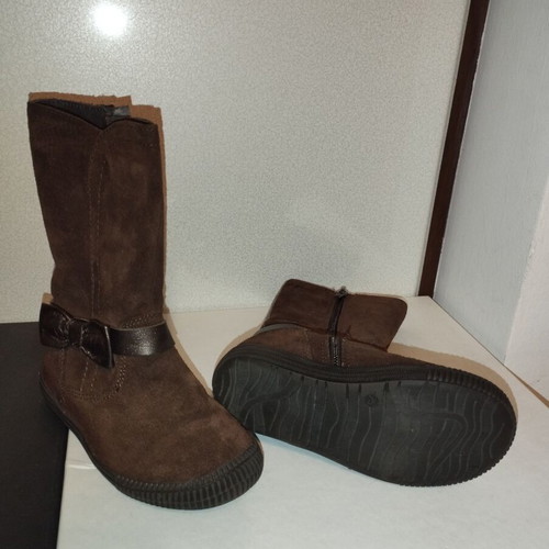 Saxo Blues kids boots new, size 25, brown suede