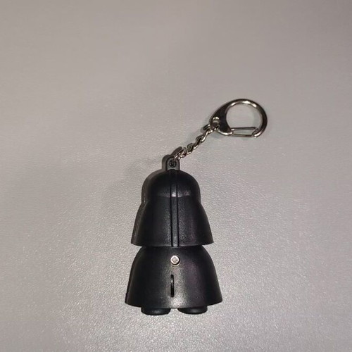 Darth Vader keychain figure like new with LED light-up eyes