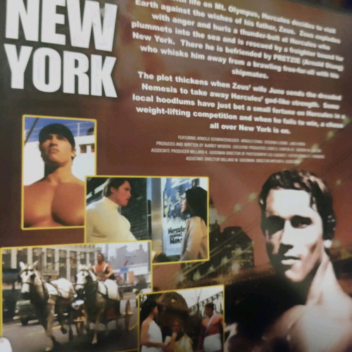 Hercules in New York DVD used, action and adventure