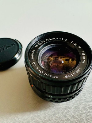 Φακός Pentax-110 f/2.8 18mm μεταχειρισμένος, χωρίς θήκη