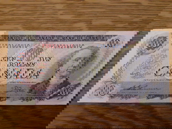 ΚΑΝΑΔΑΣ 10 ΔΟΛΛΑΡΙΑ (1971) - CANADA 10 DOLLARS / BANK OF CANADA TEN - BANQUE DU CANADA DIX (1971)