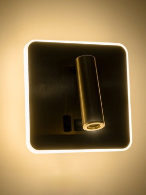 GloboStar Modern Wall Light LADY-S 60944 like new with USB charger