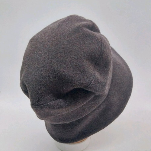 Vintage women's winter hat Ein Mayser Milz Hut like new, brown, size S