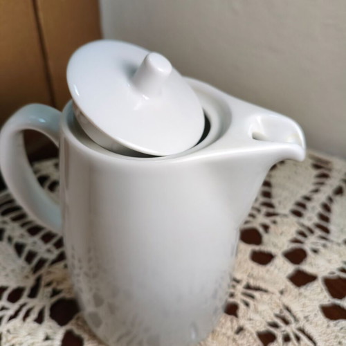 Set of 3 vintage Ionia Hellas porcelain milk jugs from 1970