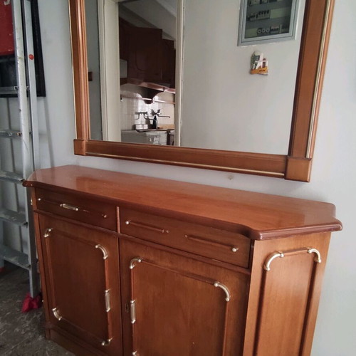 Entrance furniture with mirror used