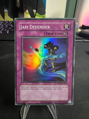 Jam Defender Yu-Gi-Oh card like new Retro Pack2
