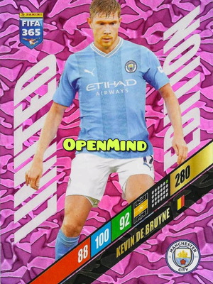 Κάρτα Kevin De Bruyne XXL Limited Edition FIFA 365 2024 Andrenalyn XL καινούργια