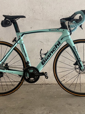 Bianchi Oltre 4 Replica ποδήλατο κούρσας σαν καινούργιο, Campagnolo Chorus 12